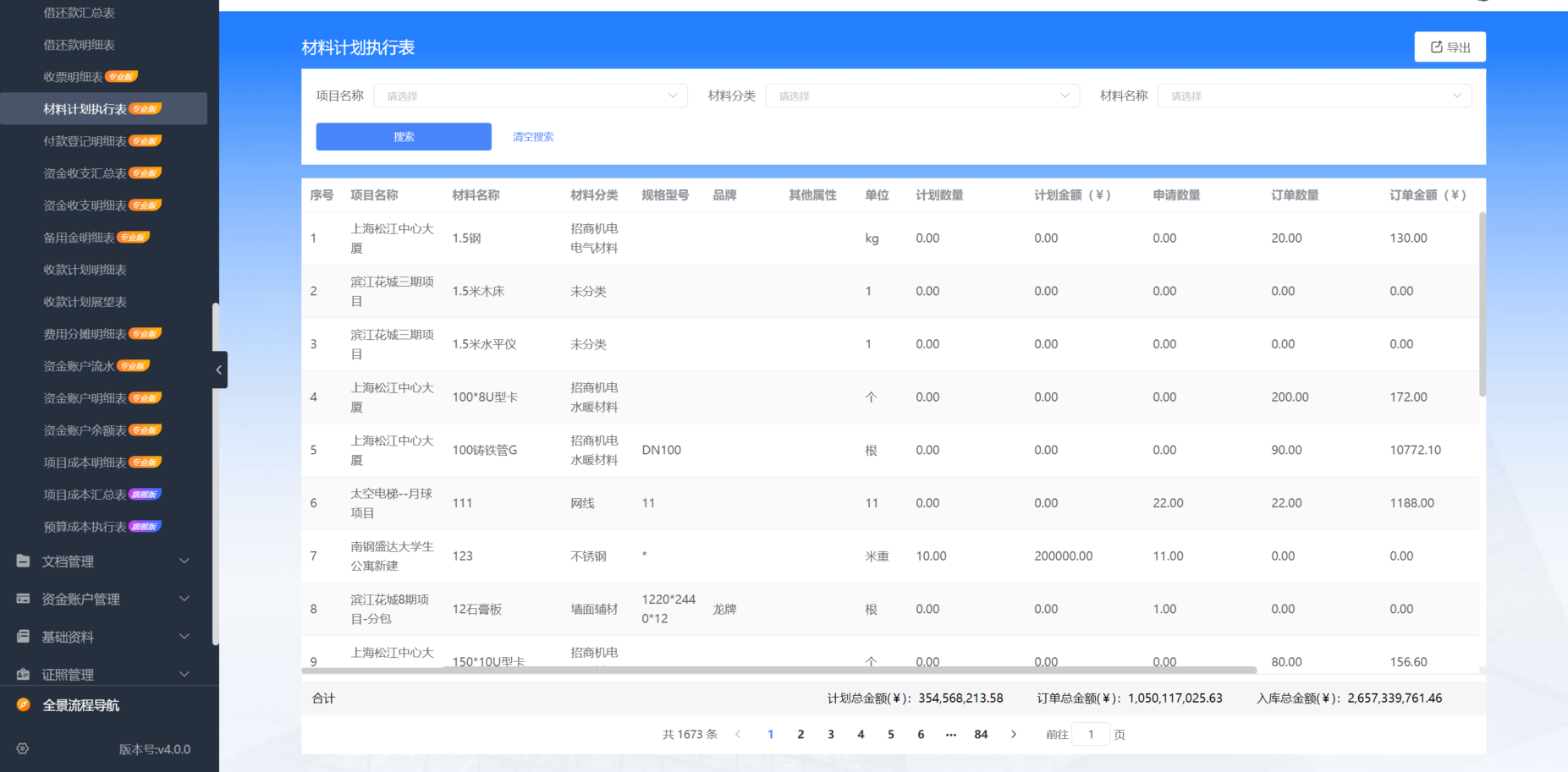 工程項(xiàng)目管理系統(tǒng)